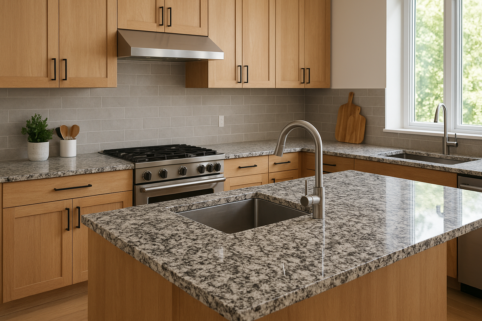 Je bekijkt nu Keukens met granieten werkblad