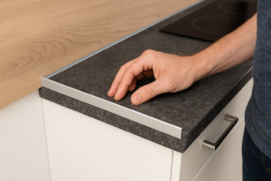 Lees meer over het artikel Afwerkstrip werkblad keuken