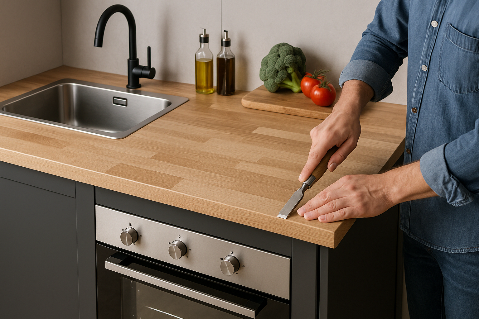 Lees meer over het artikel Brico werkblad keuken