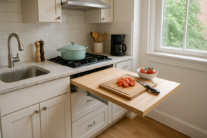 Lees meer over het artikel Extra werkblad in kleine keuken