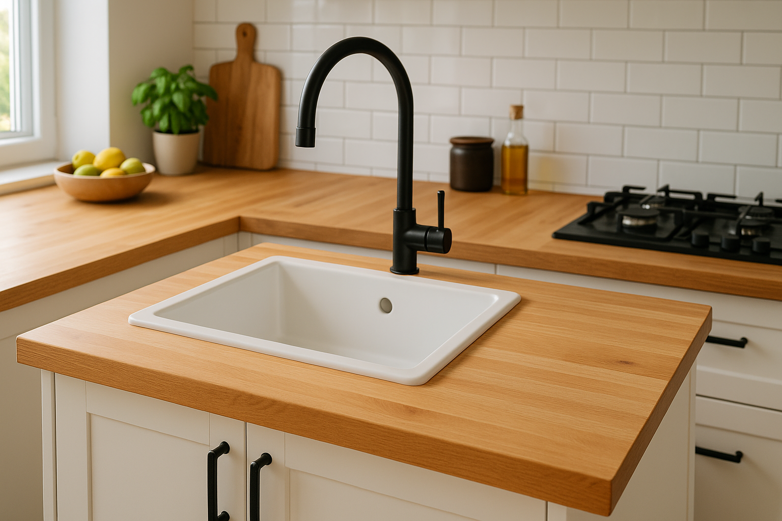 Je bekijkt nu Beuken werkblad keuken