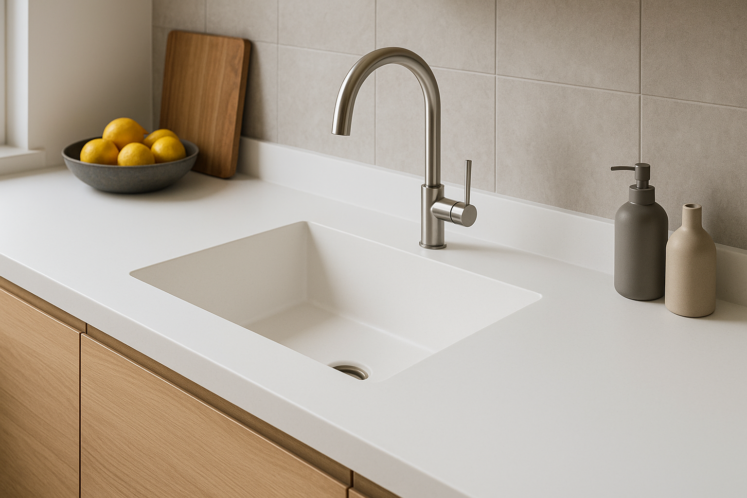 Je bekijkt nu Corian werkblad keuken