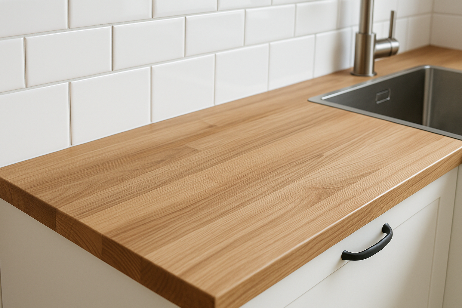 Je bekijkt nu Afwerking werkblad keuken