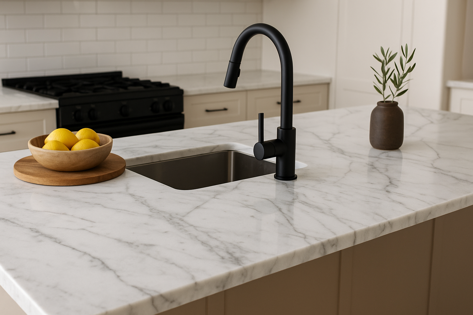 Je bekijkt nu Keuken werkblad marmer