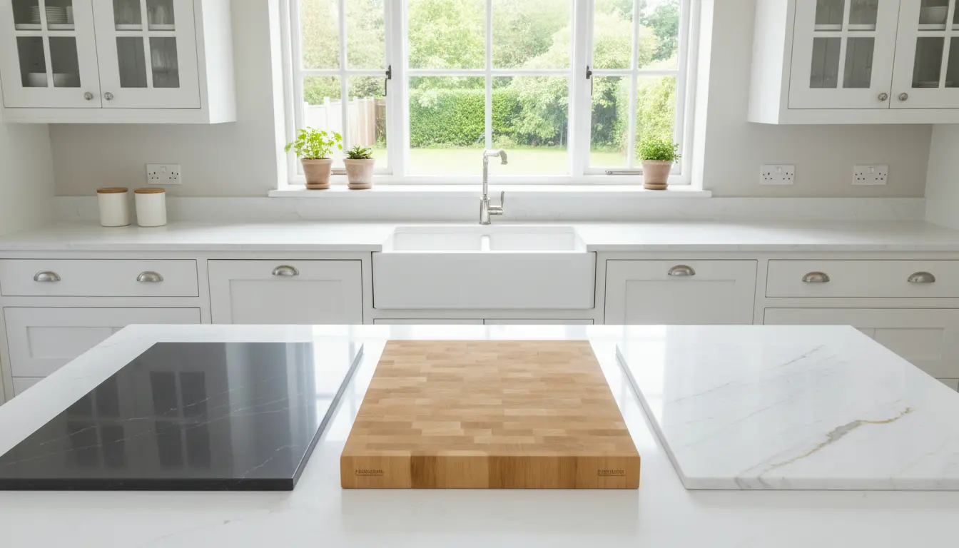 Lees meer over het artikel Welk werkblad bij witte keuken