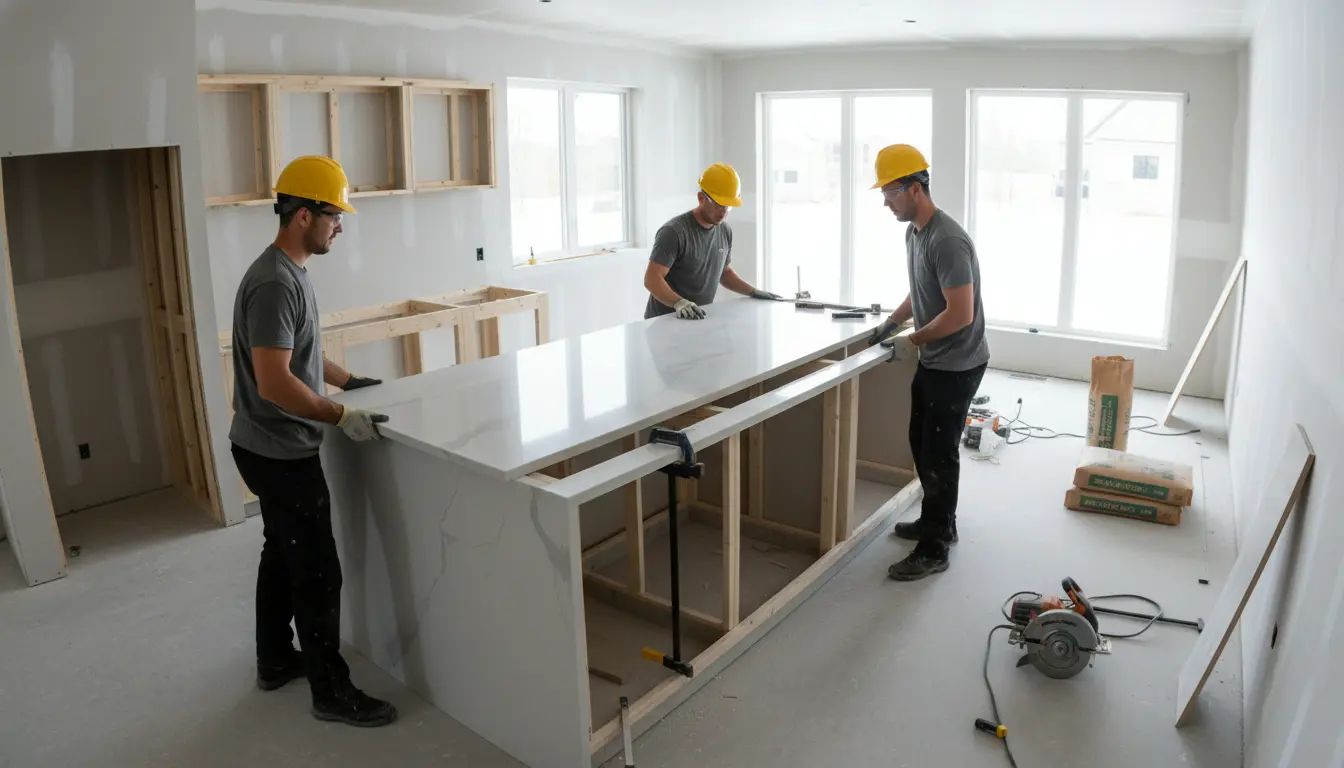 Lees meer over het artikel Werkblad keuken plaatsen: snel, strak en zonder gedoe