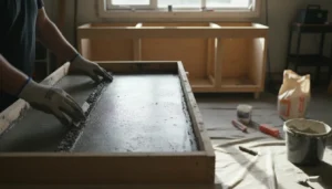 Lees meer over het artikel Betonnen werkblad keuken zelf maken: gids + kosten & tips