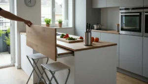 Lees meer over het artikel Inklapbaar werkblad keuken: meer ruimte, minder kosten