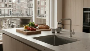 Lees meer over het artikel Werkblad keuken Amsterdam op maat – snel geleverd & gemonteerd