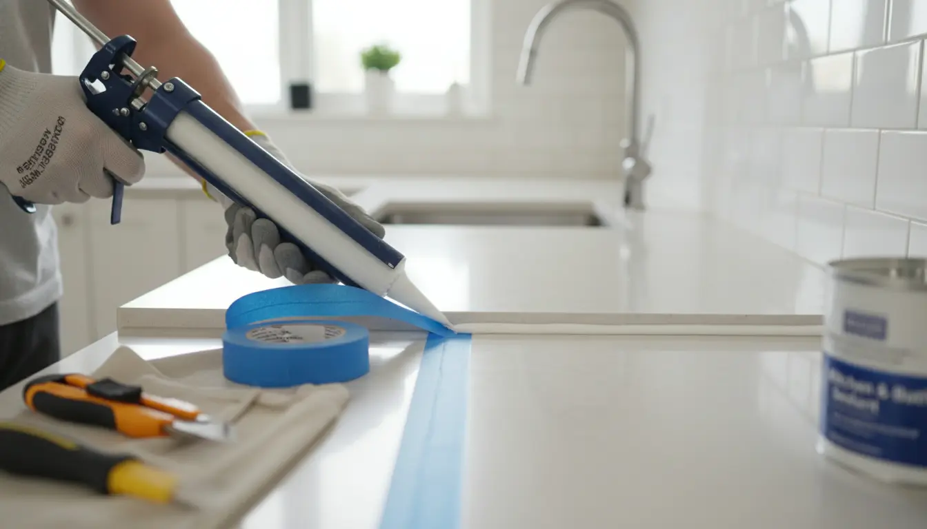 Je bekijkt nu Afsluitlijst werkblad keuken: strak, waterdicht en op maat