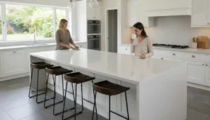 Lees meer over het artikel Afstand overstekend werkblad keuken: ideaal en veilig