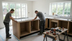 Lees meer over het artikel Een werkblad in de keuken laten monteren? Vast tarief + garantie