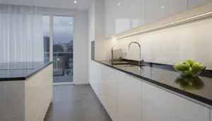 Lees meer over het artikel Glans keuken en werkbladen: luxe maatwerk, snelle levering