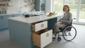 Lees meer over het artikel Hoogte werkblad keuken rolstoel: 75–80 cm | Offerte