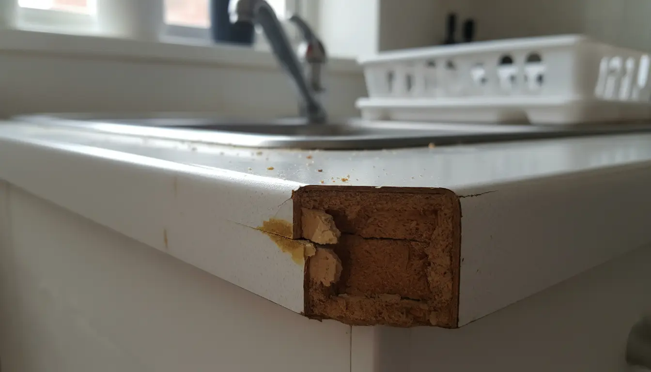 Lees meer over het artikel Kapotte randen werkblad? Snel hersteld in uw keuken